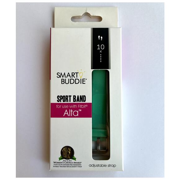 Smart Buddie Sport Band Green Fitbit Alta New - Picture 1 of 5